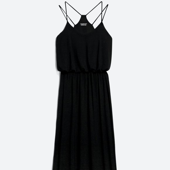 Papermoon Dresses & Skirts - Like New Black Strappy Maxi Dress
